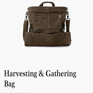 Stylish Brown Harvesting Bag